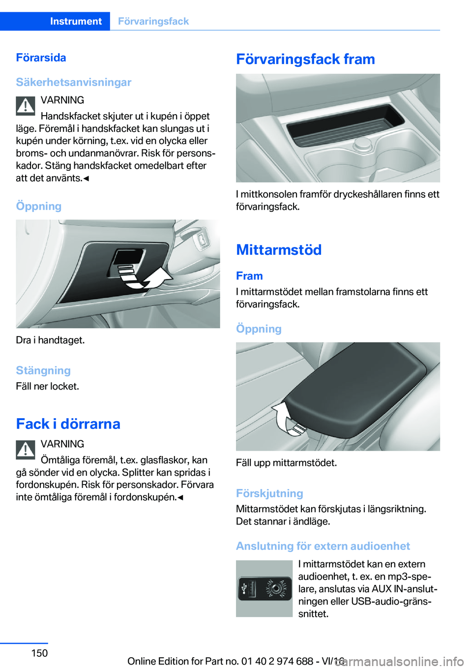 BMW M2 2017  InstruktionsbÖcker (in Swedish) �F�