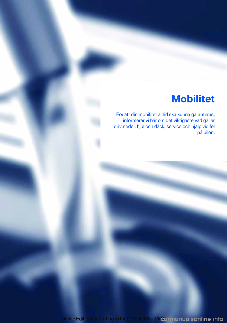 BMW M2 2017  InstruktionsbÖcker (in Swedish) �M�o�b�i�l�i�t�e�t
�F�
