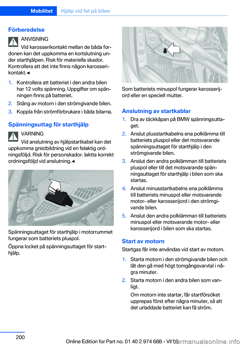 BMW M2 2017  InstruktionsbÖcker (in Swedish) �F�