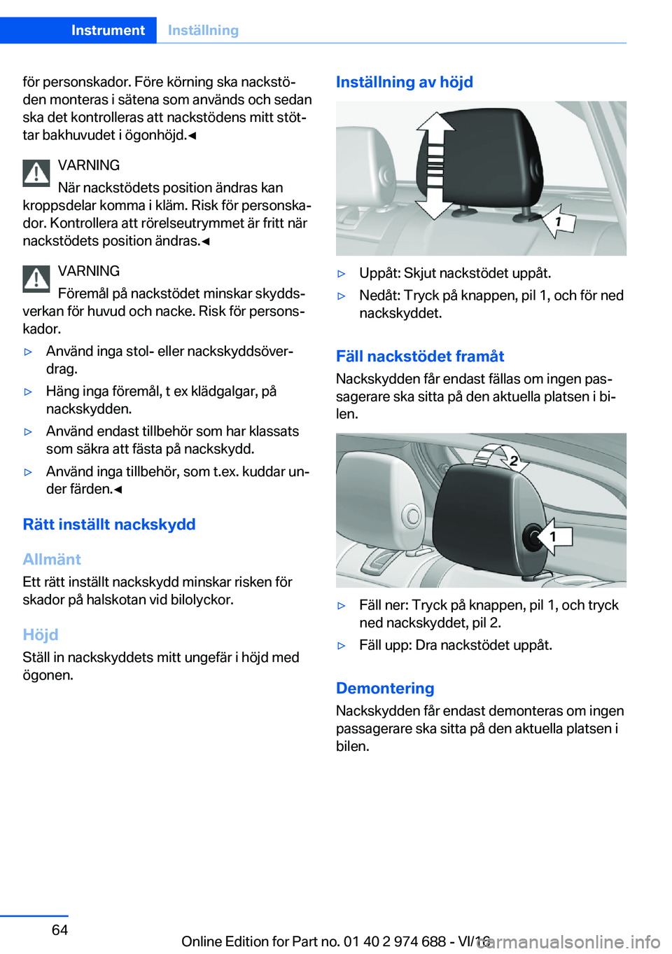BMW M2 2017  InstruktionsbÖcker (in Swedish) �f�
