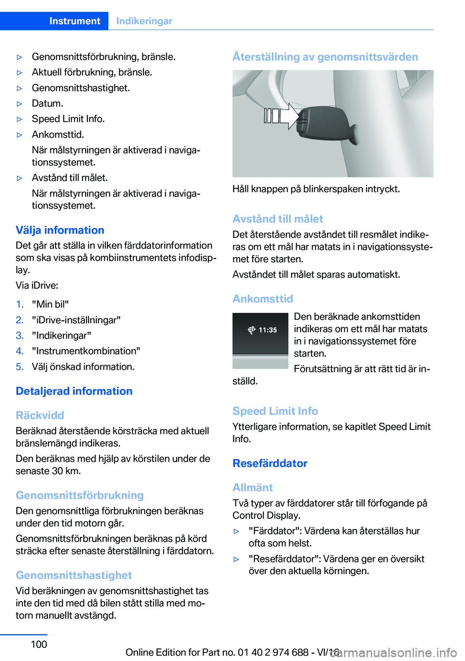 BMW M2 2017  InstruktionsbÖcker (in Swedish) 'y�G�e�n�o�m�s�n�i�t�t�s�f�