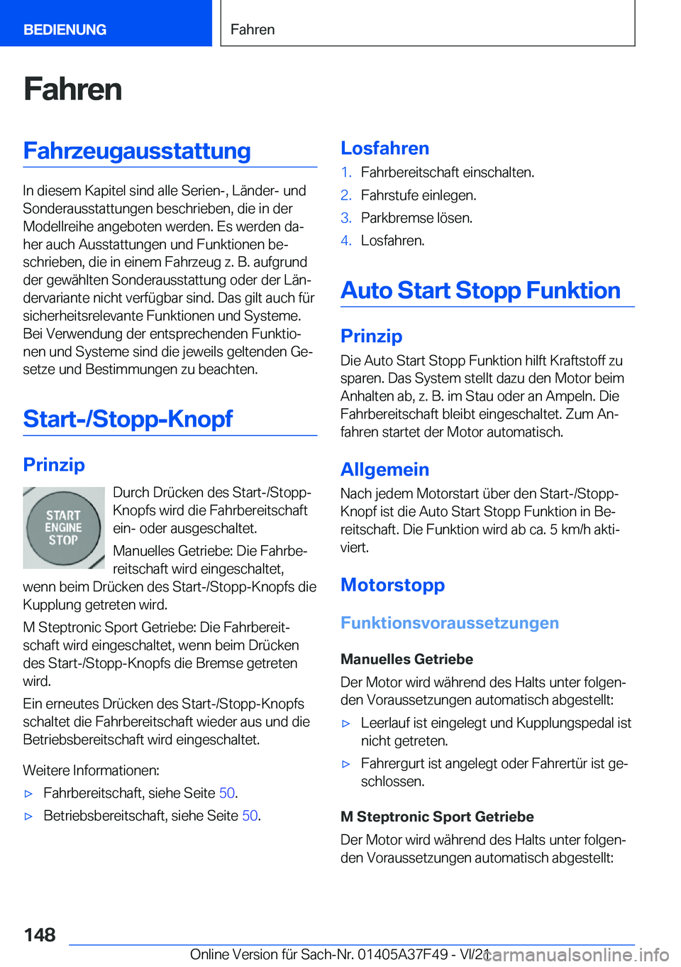 BMW M3 2022  Betriebsanleitungen (in German) �F�a�h�r�e�n�F�a�h�r�z�e�u�g�a�u�s�s�t�a�t�t�u�n�g
�I�n��d�i�e�s�e�m��K�a�p�i�t�e�l��s�i�n�d��a�l�l�e��S�e�r�i�e�n�-�,��L�