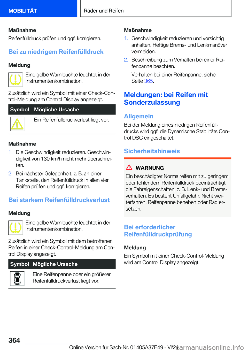 BMW M3 2022  Betriebsanleitungen (in German) �M�a�