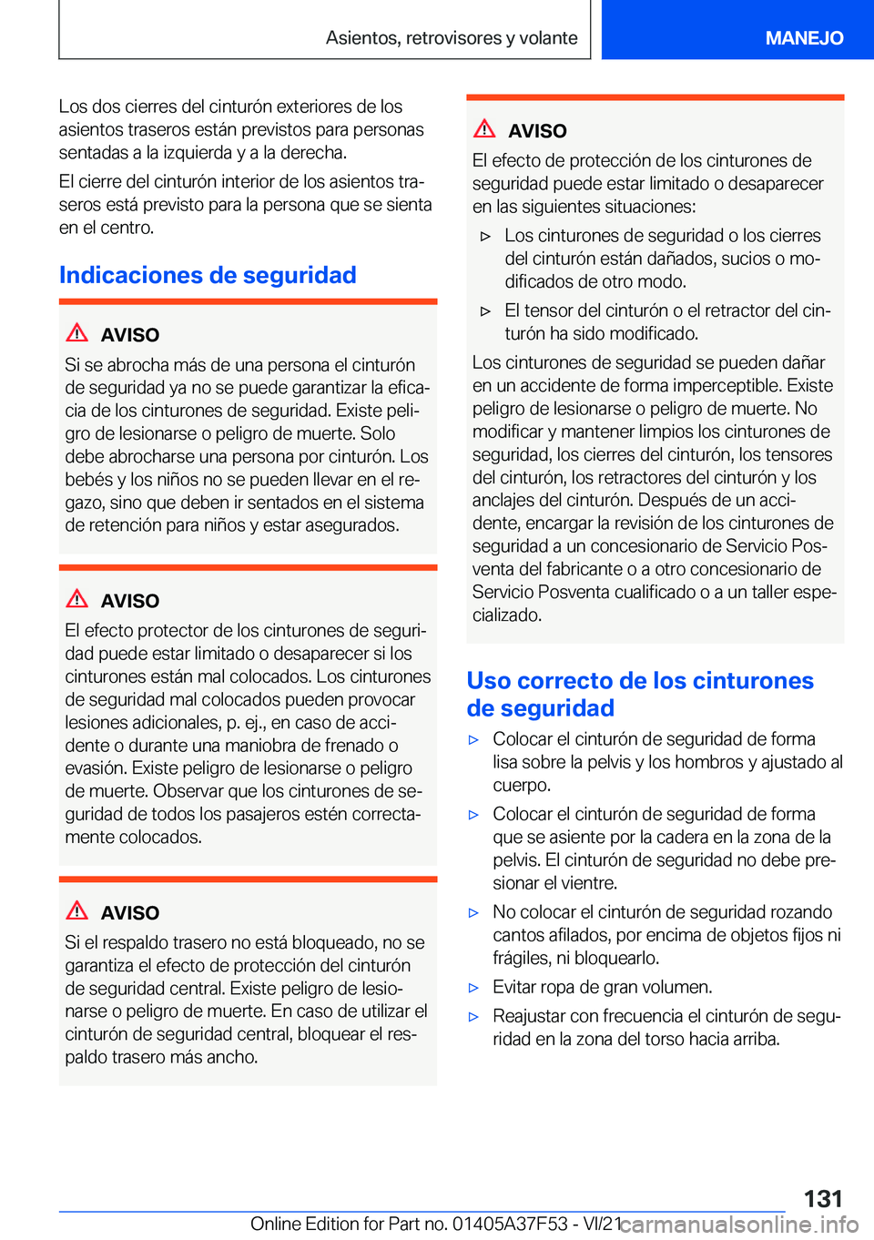 BMW M3 2022  Manuales de Empleo (in Spanish) �L�o�s��d�o�s��c�i�e�r�r�e�s��d�e�l��c�i�n�t�u�r�