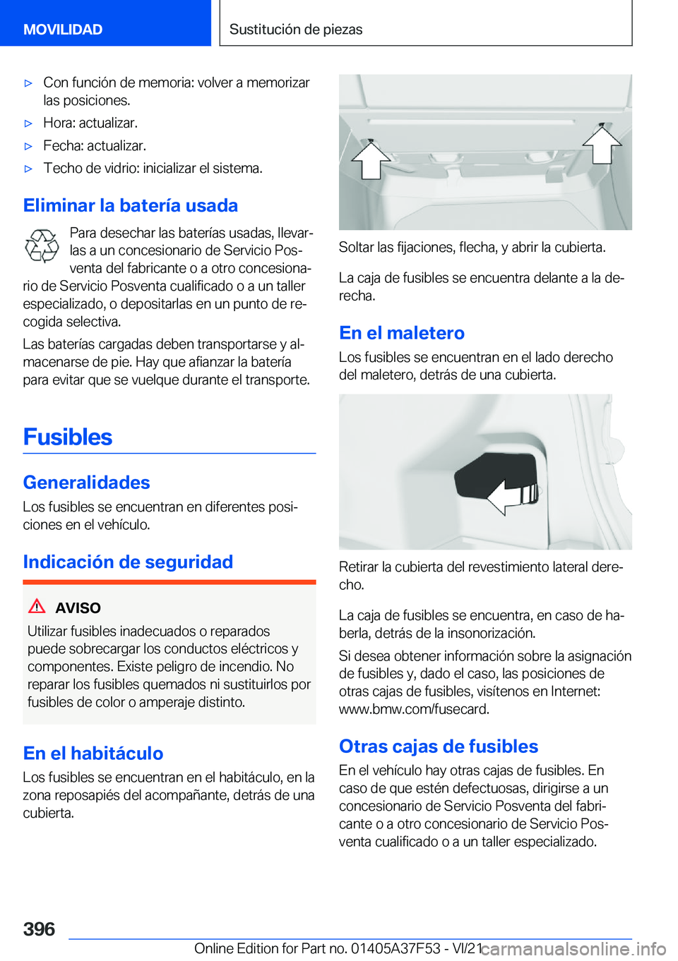 BMW M3 2022  Manuales de Empleo (in Spanish) x�C�o�n��f�u�n�c�i�