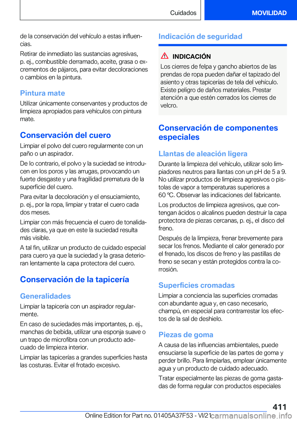 BMW M3 2022  Manuales de Empleo (in Spanish) �d�e��l�a��c�o�n�s�e�r�v�a�c�i�
