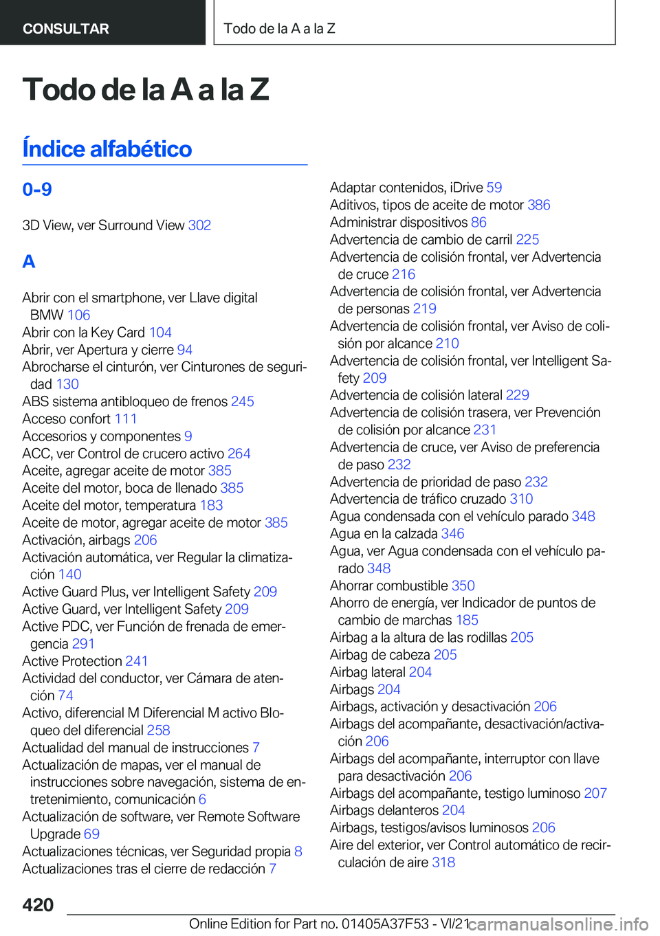 BMW M3 2022  Manuales de Empleo (in Spanish) �T�o�d�o��d�e��l�a��A��a��l�a��Z
�