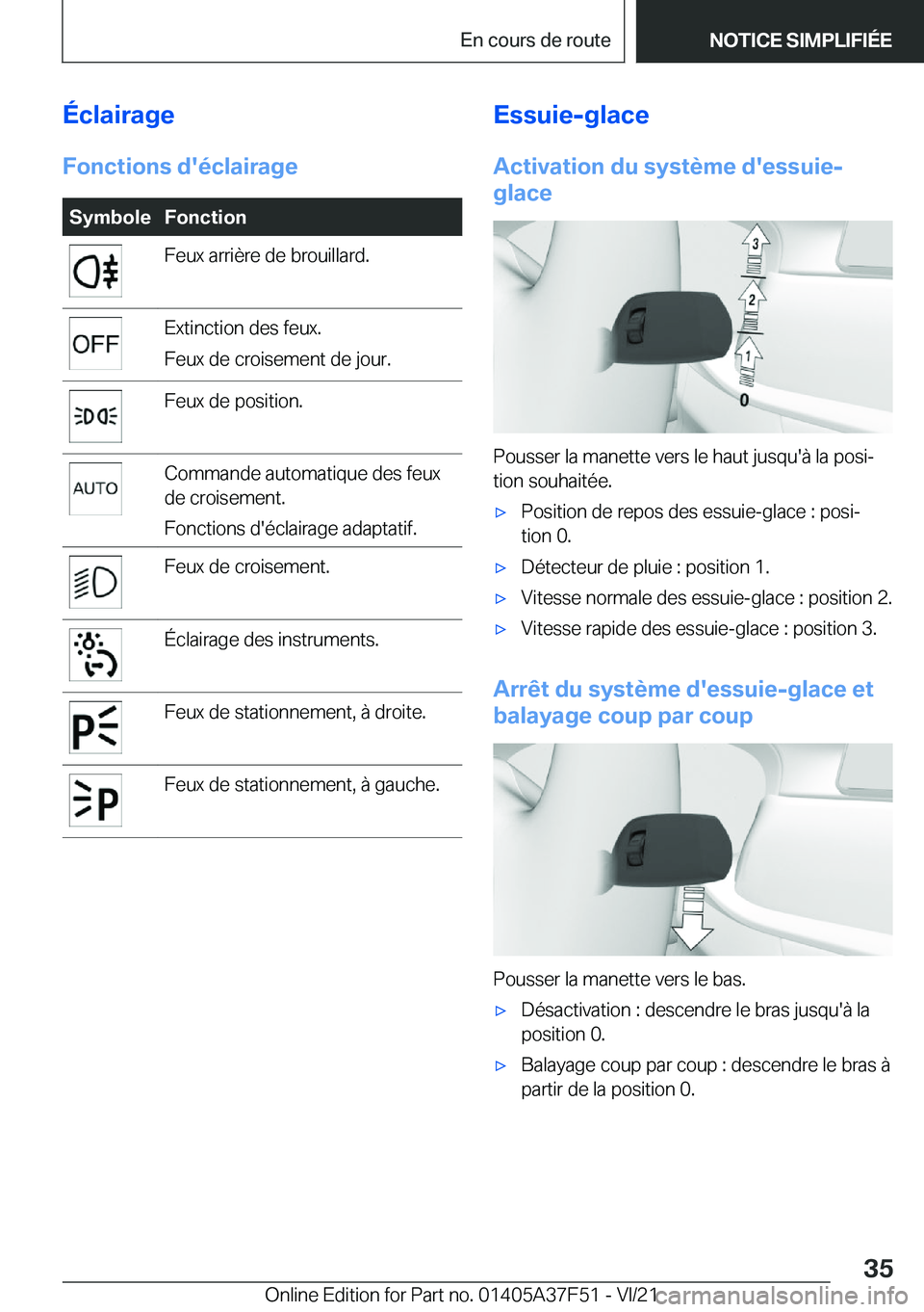 BMW M3 2022  Notices Demploi (in French) �