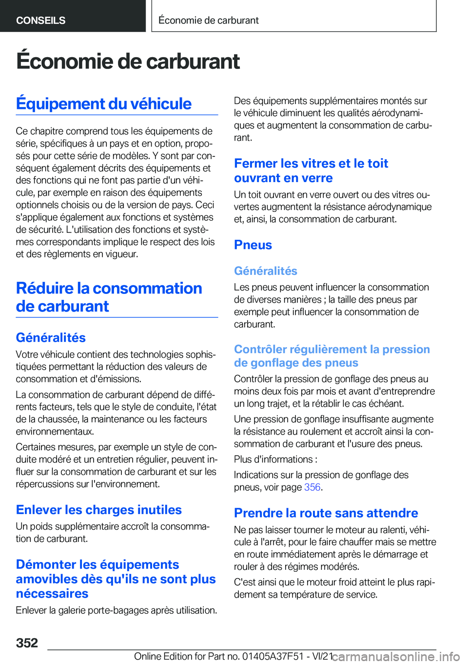 BMW M3 2022  Notices Demploi (in French) �