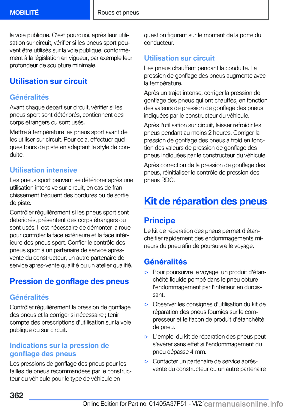 BMW M3 2022  Notices Demploi (in French) �l�a��v�o�i�e��p�u�b�l�i�q�u�e�.��C�'�e�s�t��p�o�u�r�q�u�o�i�,��a�p�r�è�s��l�e�u�r��u�t�i�l�ij�s�a�t�i�o�n��s�u�r��c�i�r�c�u�i�t�,��v�é�r�i�f�i�e�r��s�i��l�e�s��p�n�e�u�s��s�p�o�r
