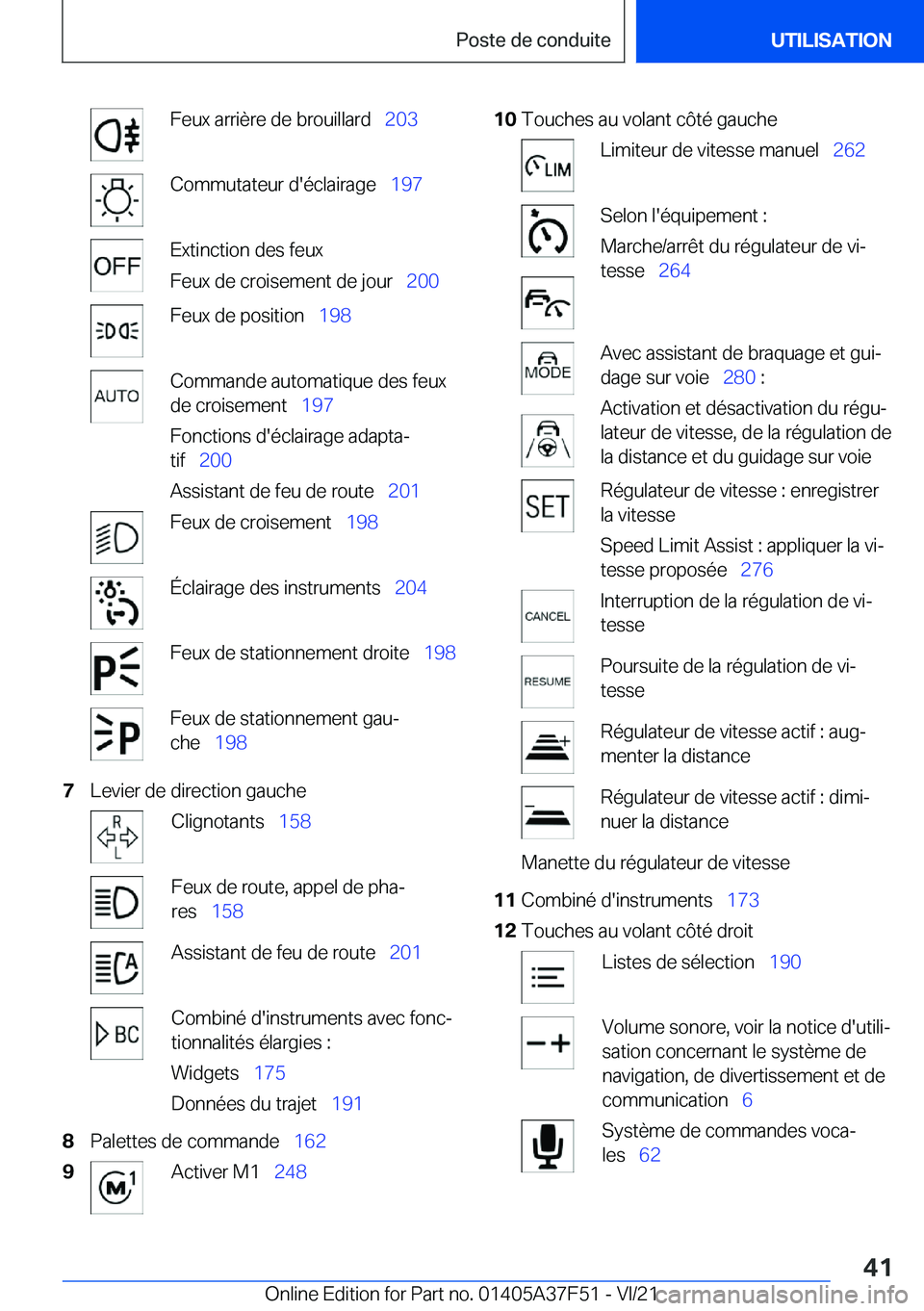BMW M3 2022  Notices Demploi (in French) �F�e�u�x��a�r�r�i�è�r�e��d�e��b�r�o�u�i�l�l�a�r�d\_�2�0�3�C�o�m�m�u�t�a�t�e�u�r��d�'�é�c�l�a�i�r�a�g�e\_ �1�9�7�E�x�t�i�n�c�t�i�o�n��d�e�s��f�e�u�x
�F�e�u�x��d�e��c�r�o�i�s�e�m�e�n�t