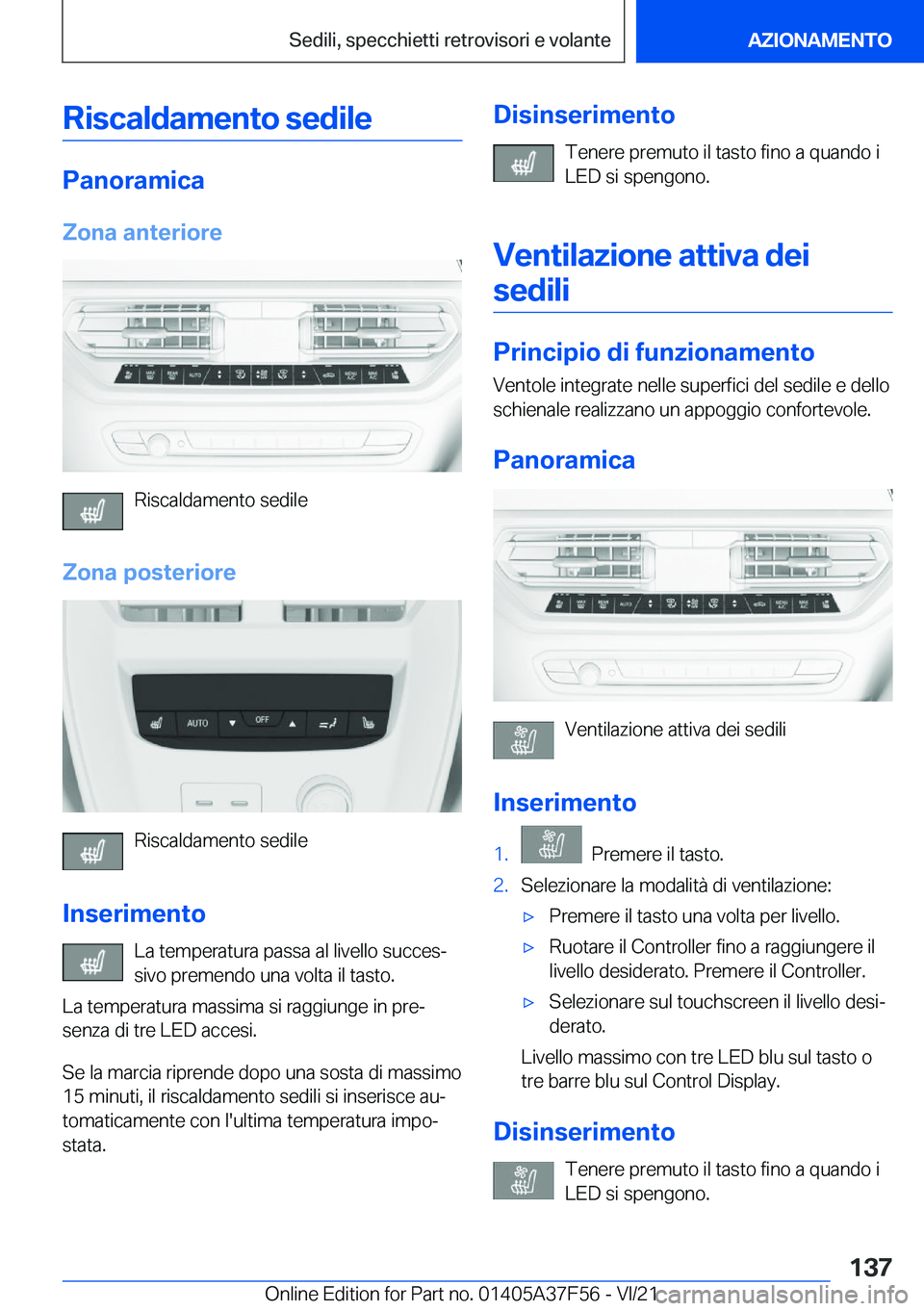 BMW M3 2022  Libretti Di Uso E manutenzione (in Italian) �R�i�s�c�a�l�d�a�m�e�n�t�o��s�e�d�i�l�e
�P�a�n�o�r�a�m�i�c�a�Z�o�n�a��a�n�t�e�r�i�o�r�e
�R�i�s�c�a�l�d�a�m�e�n�t�o��s�e�d�i�l�e
�Z�o�n�a��p�o�s�t�e�r�i�o�r�e
�R�i�s�c�a�l�d�a�m�e�n�t�o��s�e�d�i�l