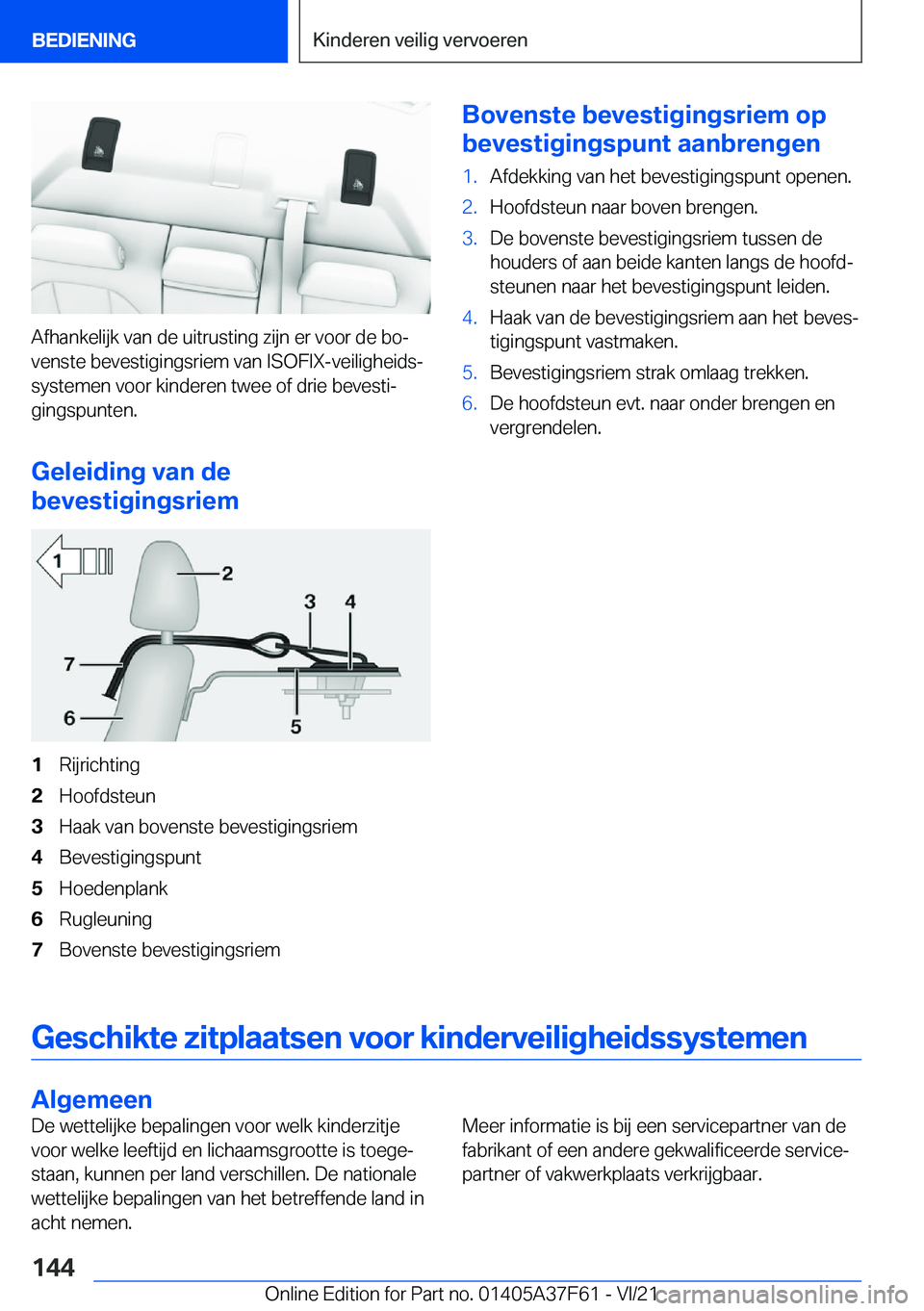 BMW M3 2022  Instructieboekjes (in Dutch) �A�f�h�a�n�k�e�l�i�j�k��v�a�n��d�e��u�i�t�r�u�s�t�i�n�g��z�i�j�n��e�r��v�o�o�r��d�e��b�oj�v�e�n�s�t�e��b�e�v�e�s�t�i�g�i�n�g�s�r�i�e�m��v�a�n��I�S�O�F�I�X�-�v�e�i�l�i�g�h�e�i�d�sj�s�y�s�t