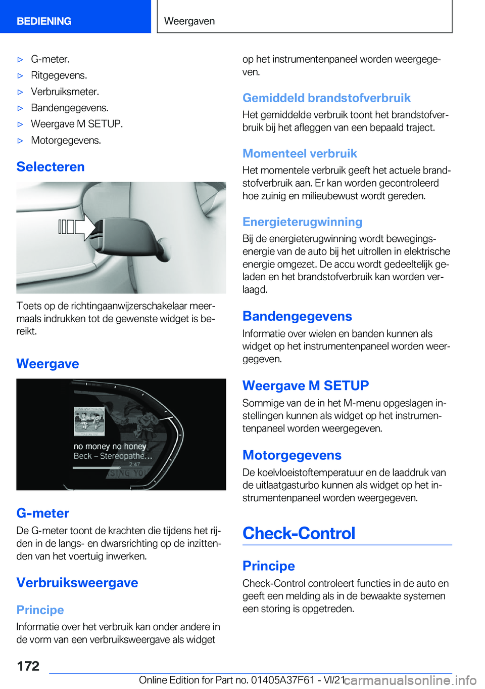BMW M3 2022  Instructieboekjes (in Dutch) 'x�G�-�m�e�t�e�r�.'x�R�i�t�g�e�g�e�v�e�n�s�.'x�V�e�r�b�r�u�i�k�s�m�e�t�e�r�.'x�B�a�n�d�e�n�g�e�g�e�v�e�n�s�.'x�W�e�e�r�g�a�v�e��M��S�E�T�U�P�.'x�M�o�t�o�r�g�e�g�e�v�e�n�s�.
�