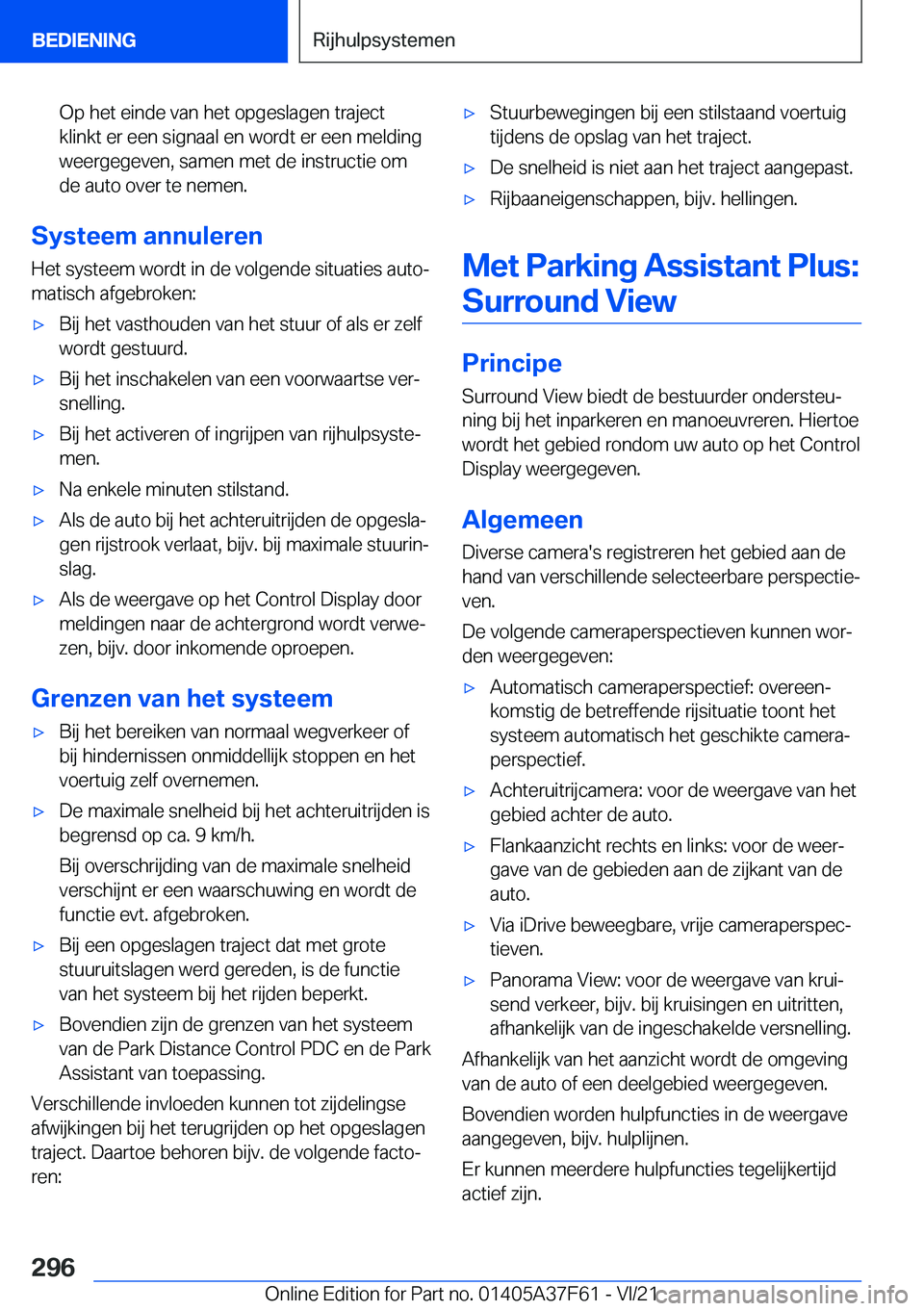 BMW M3 2022  Instructieboekjes (in Dutch) �O�p��h�e�t��e�i�n�d�e��v�a�n��h�e�t��o�p�g�e�s�l�a�g�e�n��t�r�a�j�e�c�t�k�l�i�n�k�t��e�r��e�e�n��s�i�g�n�a�a�l��e�n��w�o�r�d�t��e�r��e�e�n��m�e�l�d�i�n�g
�w�e�e�r�g�e�g�e�v�e�n�,��s�a�