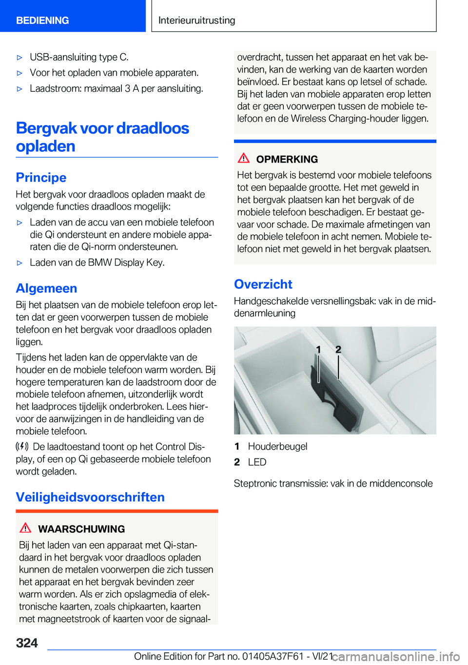 BMW M3 2022  Instructieboekjes (in Dutch) 'x�U�S�B�-�a�a�n�s�l�u�i�t�i�n�g��t�y�p�e��C�.'x�V�o�o�r��h�e�t��o�p�l�a�d�e�n��v�a�n��m�o�b�i�e�l�e��a�p�p�a�r�a�t�e�n�.'x�L�a�a�d�s�t�r�o�o�m�:��m�a�x�i�m�a�a�l��3��A��p�e�r�
