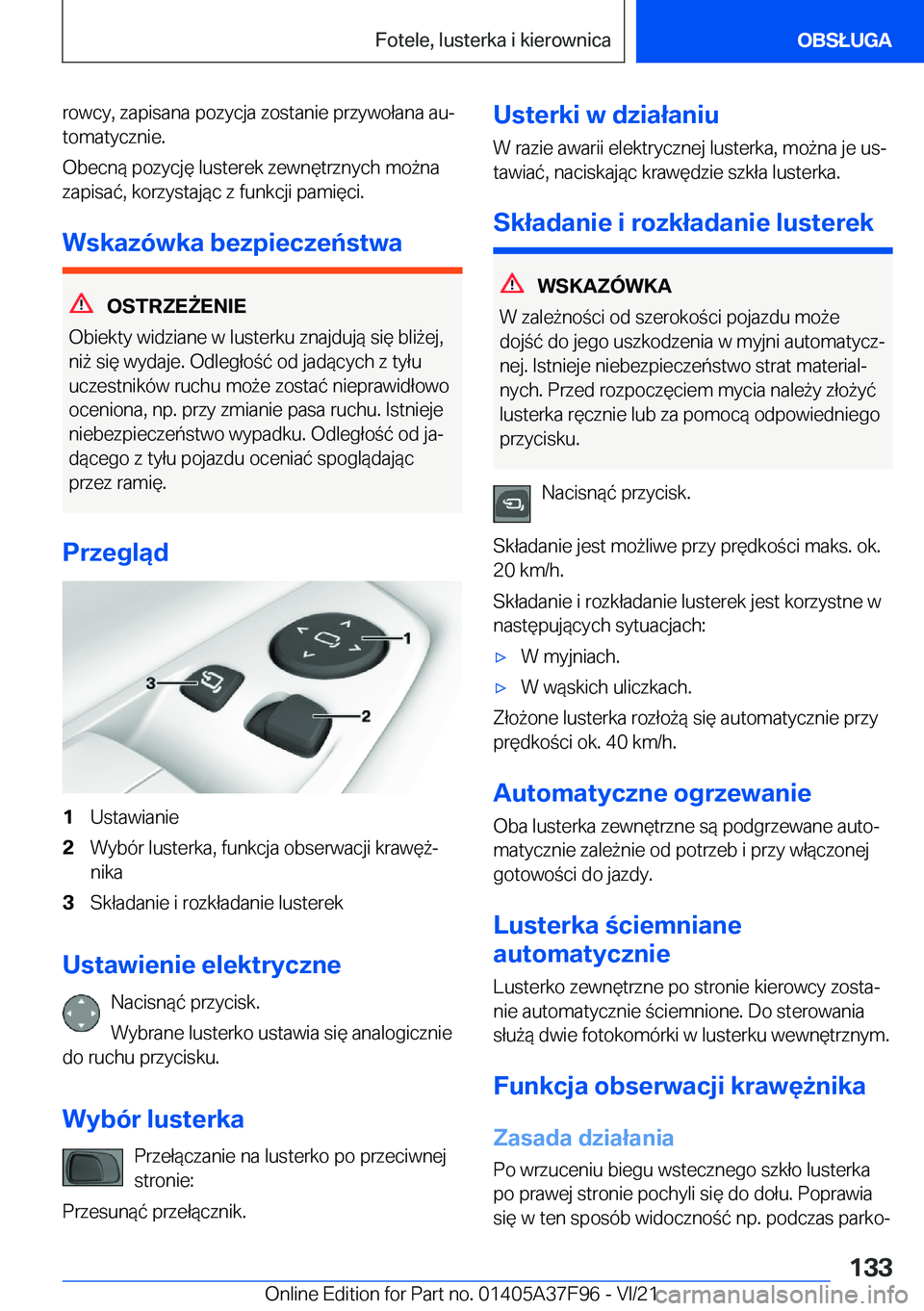 BMW M3 2022  Instrukcja obsługi (in Polish) �r�o�w�c�y�,��z�a�p�i�s�a�n�a��p�o�z�y�c�j�a��z�o�s�t�a�n�i�e��p�r�z�y�w�o�ł�a�n�a��a�uj
�t�o�m�a�t�y�c�z�n�i�e�.
�O�b�e�c�n�