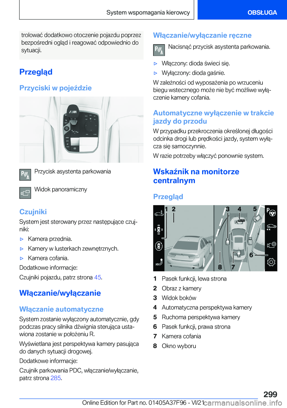 BMW M3 2022  Instrukcja obsługi (in Polish) �t�r�o�l�o�w�a�
