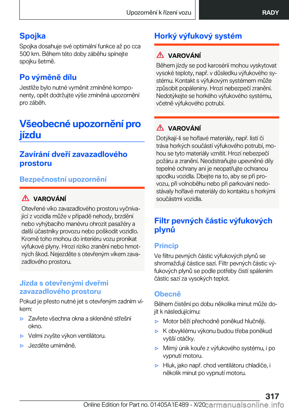 BMW M3 2021  Návod na použití (in Czech) �S�p�o�j�k�a�S�p�o�j�k�a��d�o�s�a�h�u�j�e��s�v�
