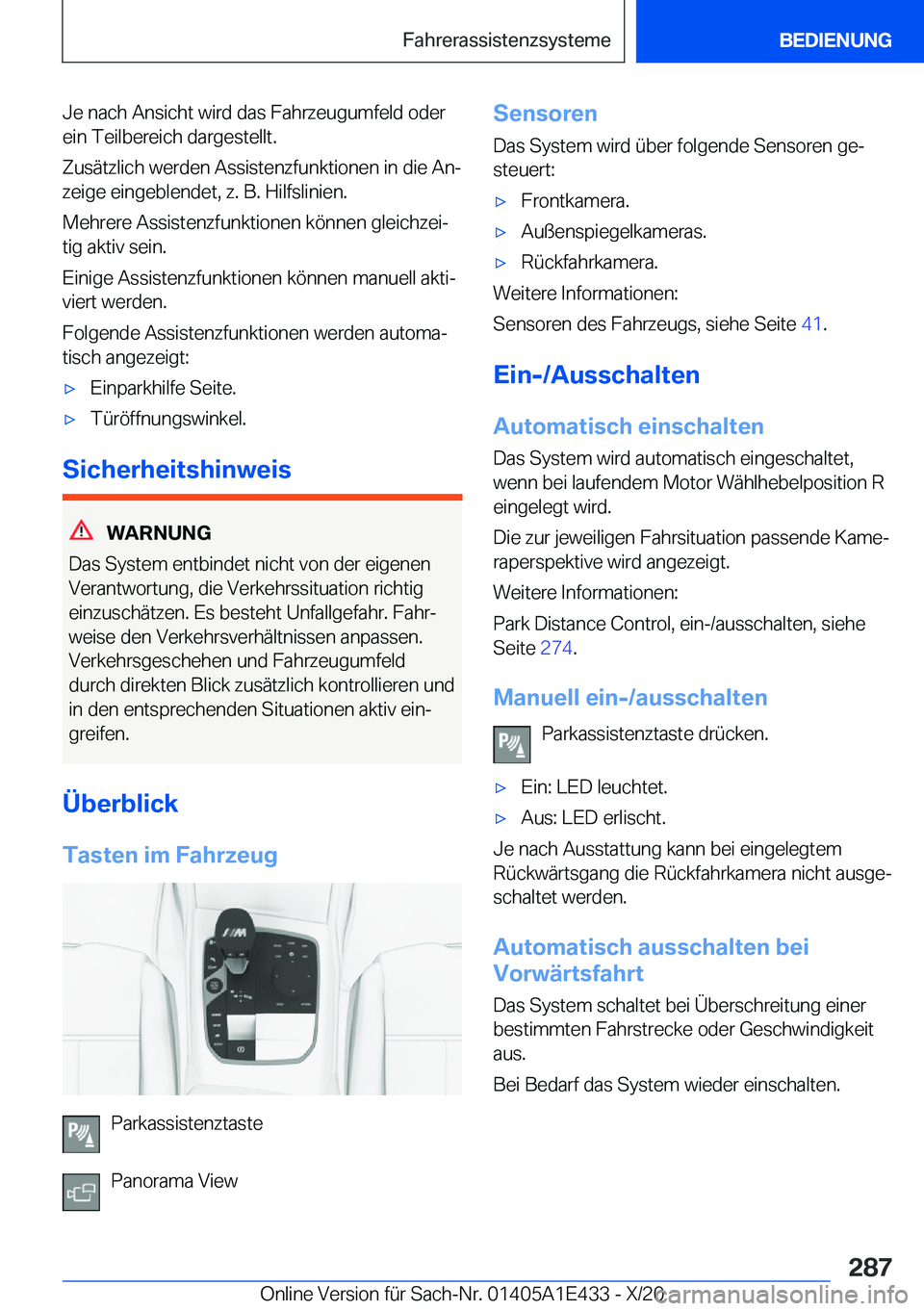 BMW M3 2021  Betriebsanleitungen (in German) �J�e��n�a�c�h��A�n�s�i�c�h�t��w�i�r�d��d�a�s��F�a�h�r�z�e�u�g�u�m�f�e�l�d��o�d�e�r�e�i�n��T�e�i�l�b�e�r�e�i�c�h��d�a�r�g�e�s�t�e�l�l�t�.
�Z�u�s�