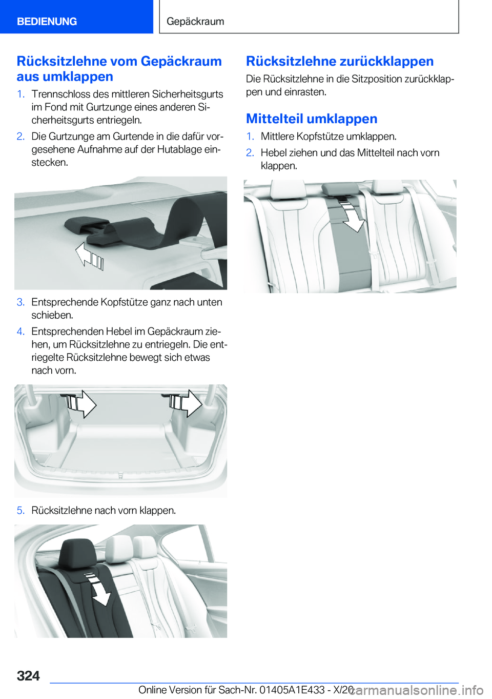 BMW M3 2021  Betriebsanleitungen (in German) �R�