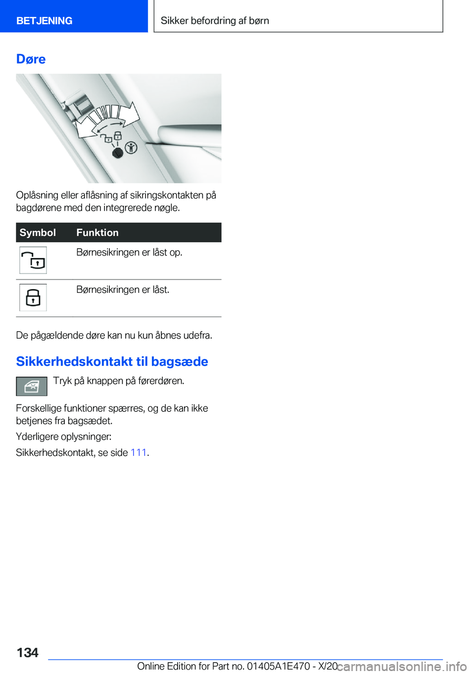BMW M3 2021  InstruktionsbØger (in Danish) �D�