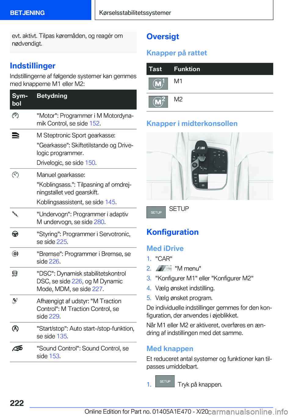 BMW M3 2021  InstruktionsbØger (in Danish) �e�v�t�.��a�k�t�i�v�t�.��T�i�l�p�a�s��k�
