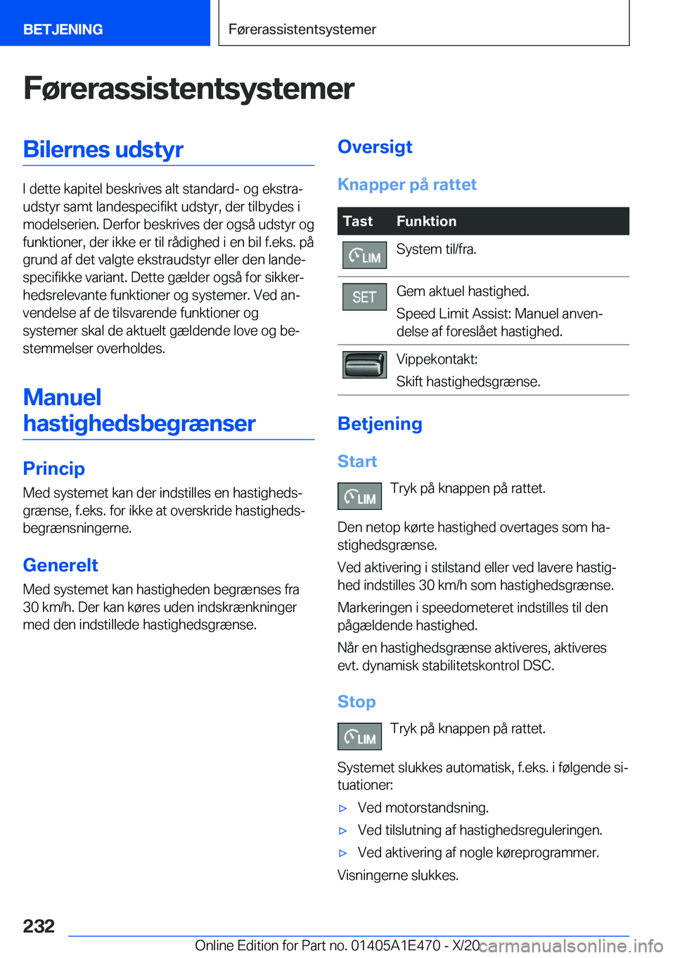 BMW M3 2021  InstruktionsbØger (in Danish) �F�