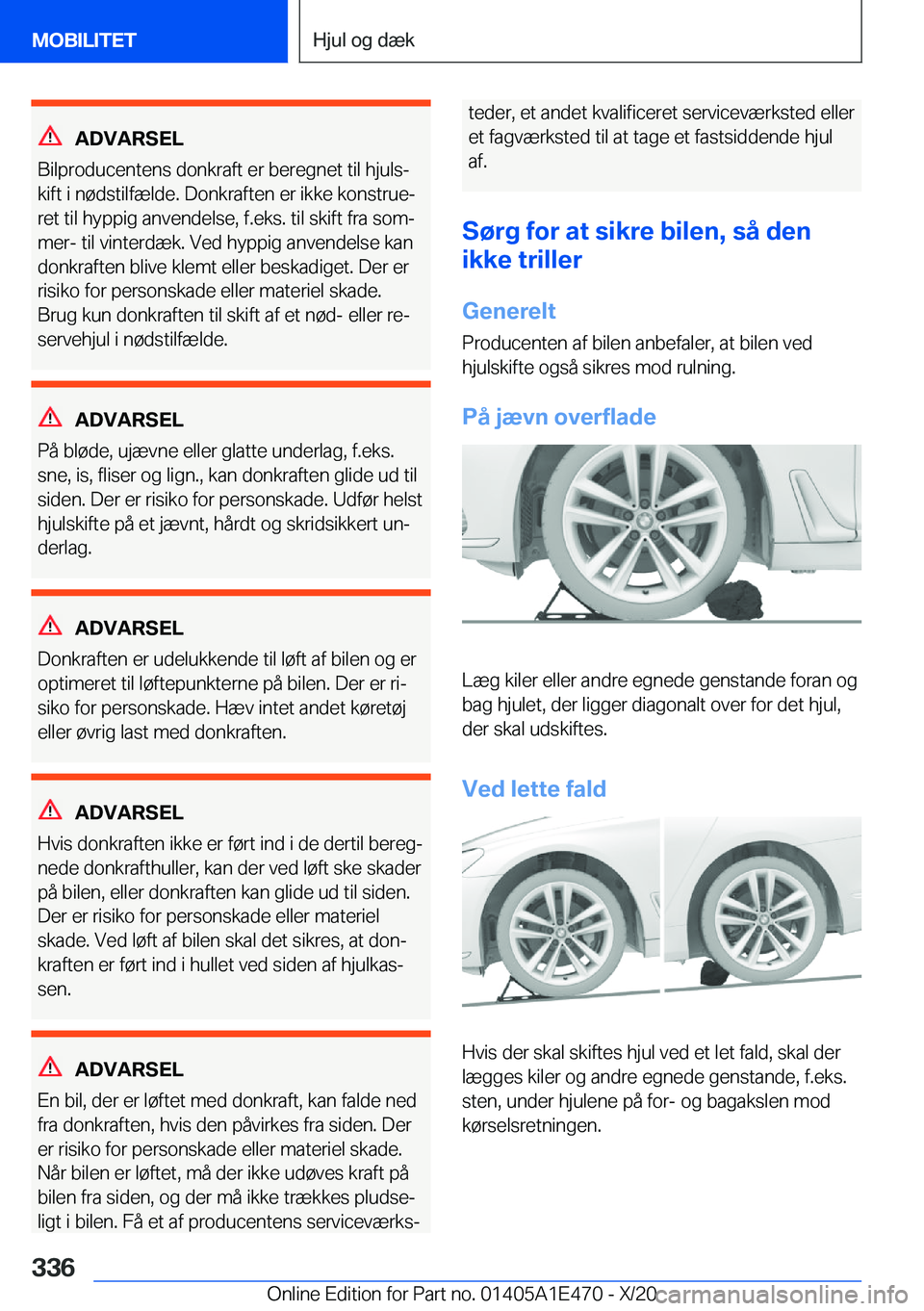 BMW M3 2021  InstruktionsbØger (in Danish) �A�D�V�A�R�S�E�L
�B�i�l�p�r�o�d�u�c�e�n�t�e�n�s��d�o�n�k�r�a�f�t��e�r��b�e�r�e�g�n�e�t��t�i�l��h�j�u�l�sj �k�i�f�t��i��n�