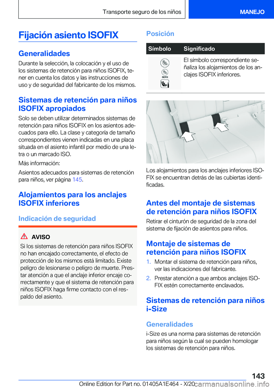 BMW M3 2021  Manuales de Empleo (in Spanish) �F�i�j�a�c�i�