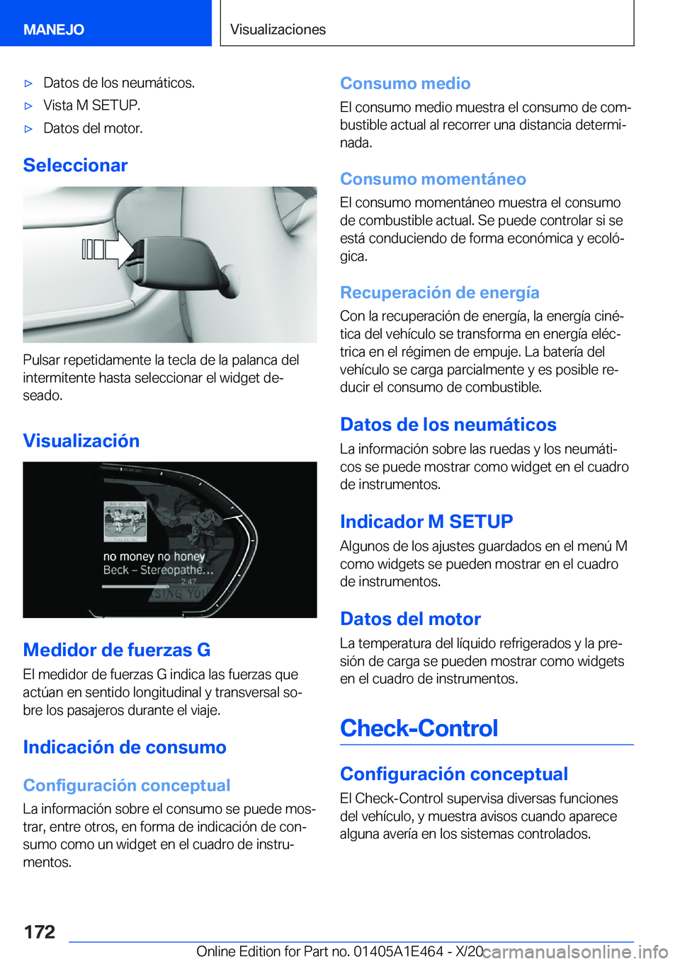 BMW M3 2021  Manuales de Empleo (in Spanish) x�D�a�t�o�s��d�e��l�o�s��n�e�u�m�