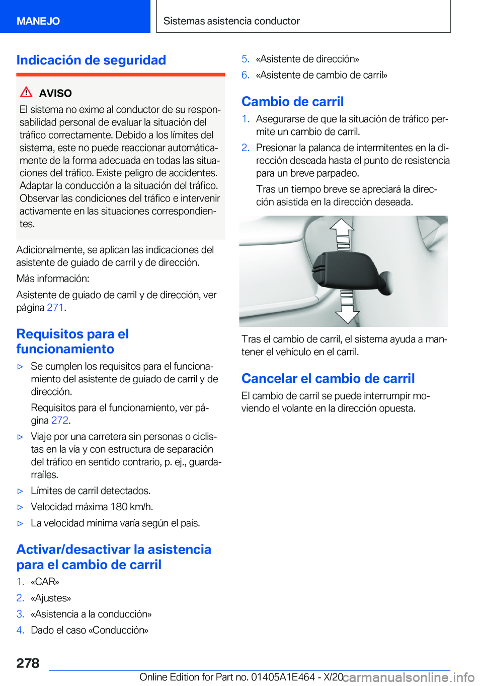 BMW M3 2021  Manuales de Empleo (in Spanish) �I�n�d�i�c�a�c�i�
