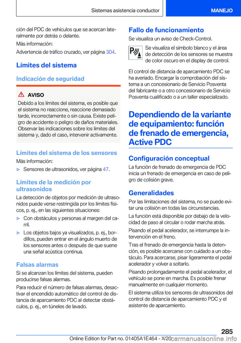 BMW M3 2021  Manuales de Empleo (in Spanish) �c�i�