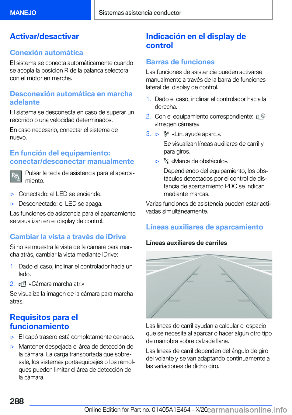 BMW M3 2021  Manuales de Empleo (in Spanish) �A�c�t�i�v�a�r�/�d�e�s�a�c�t�i�v�a�r�C�o�n�e�x�i�