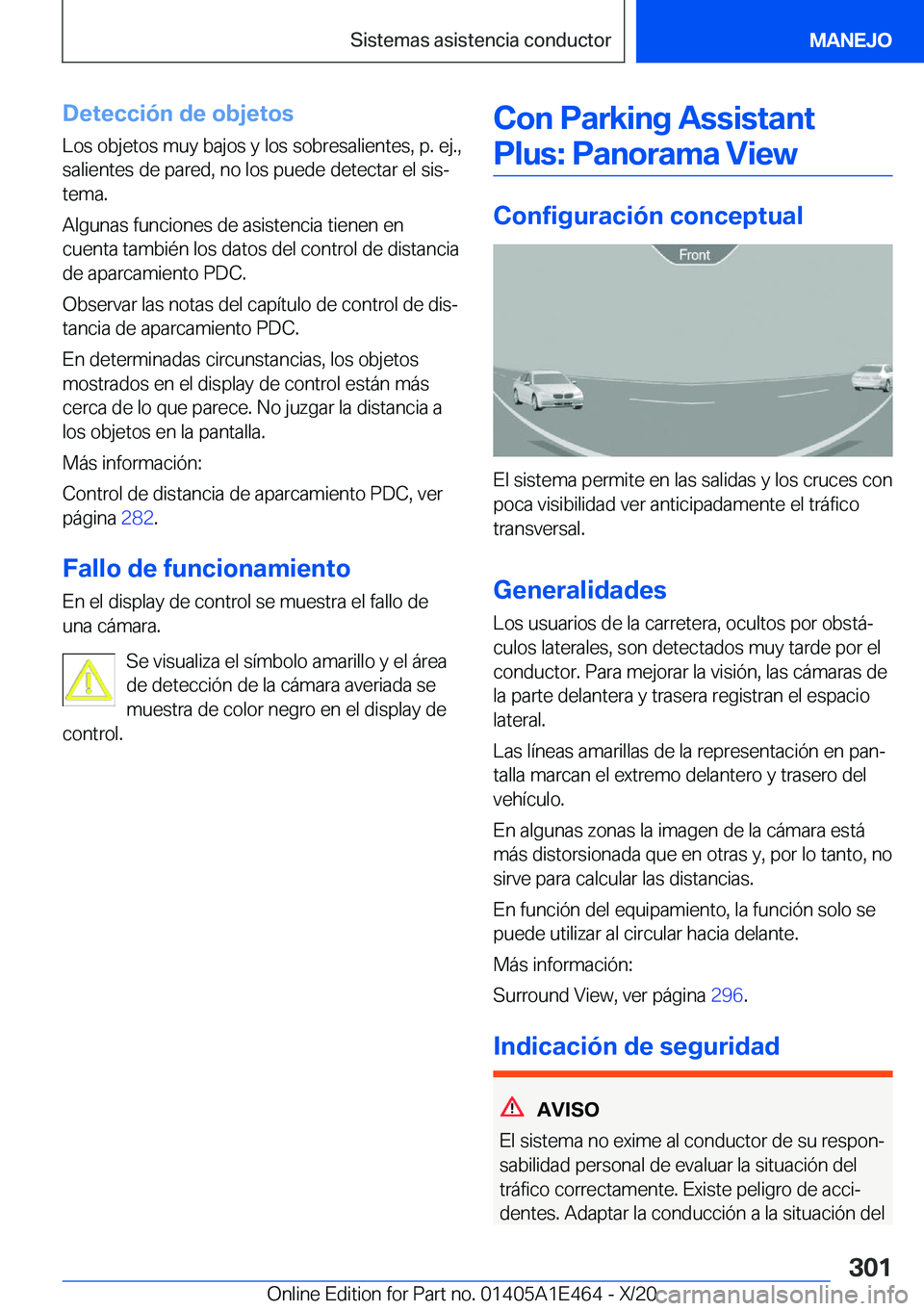 BMW M3 2021  Manuales de Empleo (in Spanish) �D�e�t�e�c�c�i�