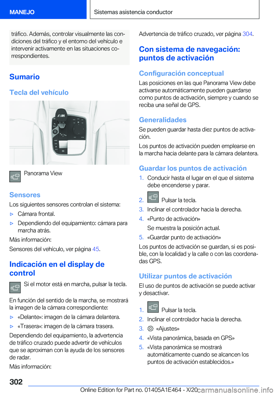 BMW M3 2021  Manuales de Empleo (in Spanish) �t�r�