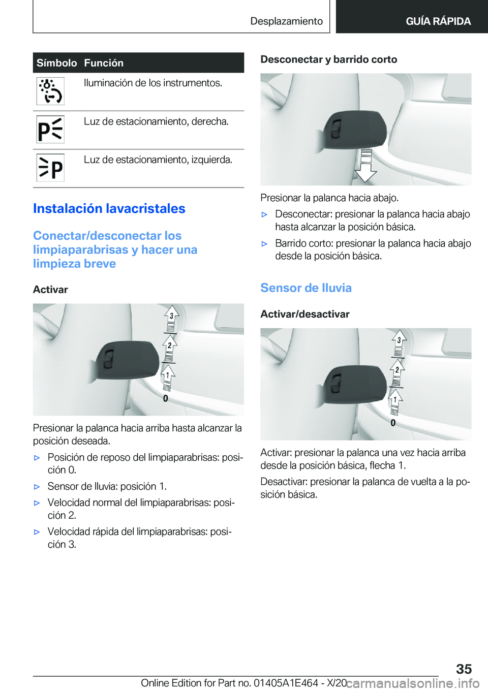 BMW M3 2021  Manuales de Empleo (in Spanish) �S�
