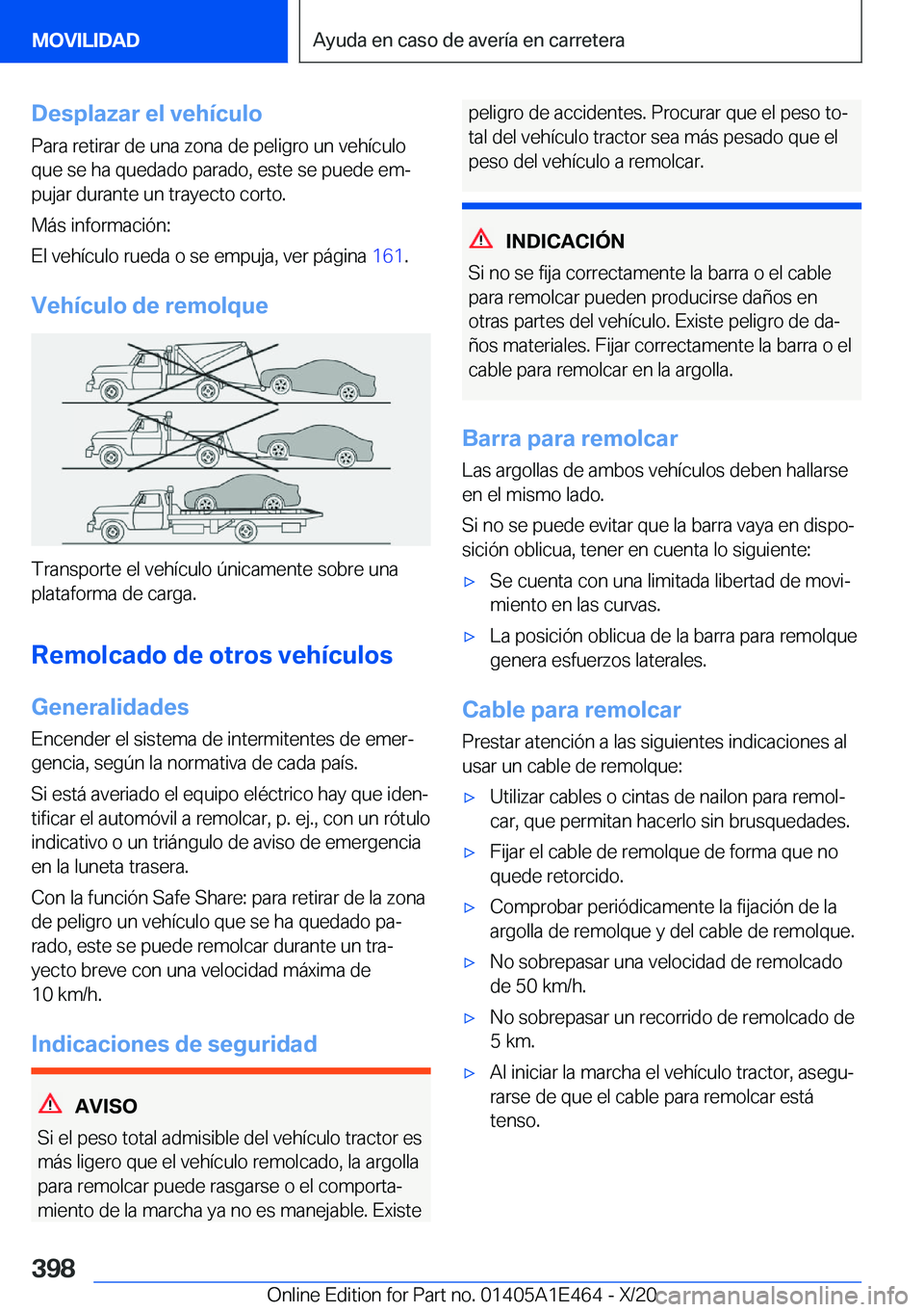 BMW M3 2021  Manuales de Empleo (in Spanish) �D�e�s�p�l�a�z�a�r��e�l��v�e�h�