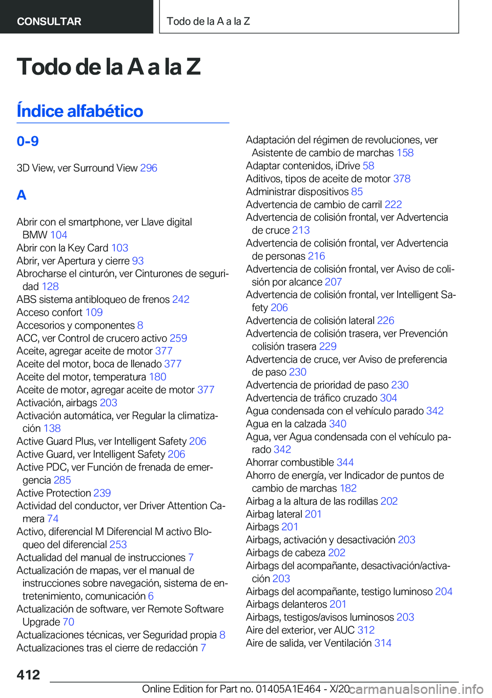 BMW M3 2021  Manuales de Empleo (in Spanish) �T�o�d�o��d�e��l�a��A��a��l�a��Z
�