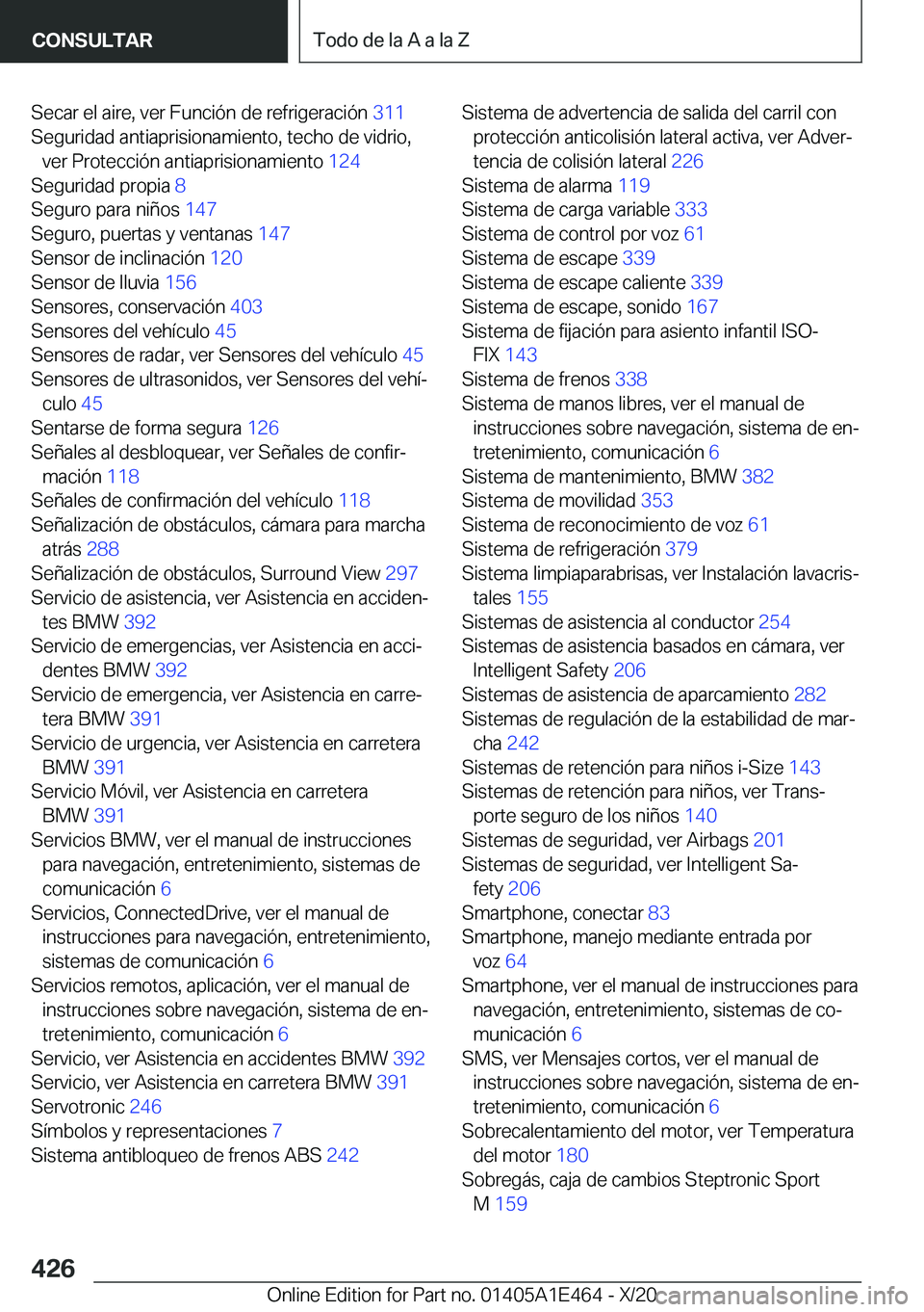 BMW M3 2021  Manuales de Empleo (in Spanish) �S�e�c�a�r��e�l��a�i�r�e�,��v�e�r��F�u�n�c�i�