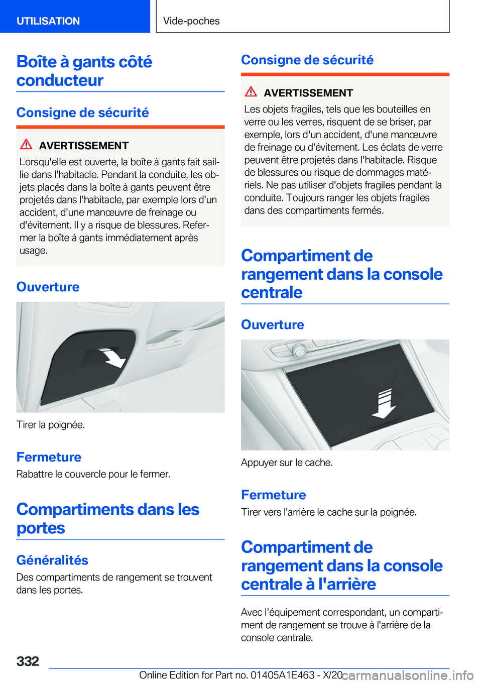 BMW M3 2021  Notices Demploi (in French) �B�o�