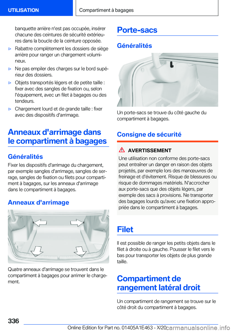 BMW M3 2021  Notices Demploi (in French) �b�a�n�q�u�e�t�t�e��a�r�r�i�è�r�e��n�'�e�s�t��p�a�s��o�c�c�u�p�é�e�,��i�n�s�é�r�e�r�c�h�a�c�u�n�e��d�e�s��c�e�i�n�t�u�r�e�s��d�e��s�é�c�u�r�i�t�é��e�x�t�é�r�i�e�uj�r�e�s��d�a�n�s