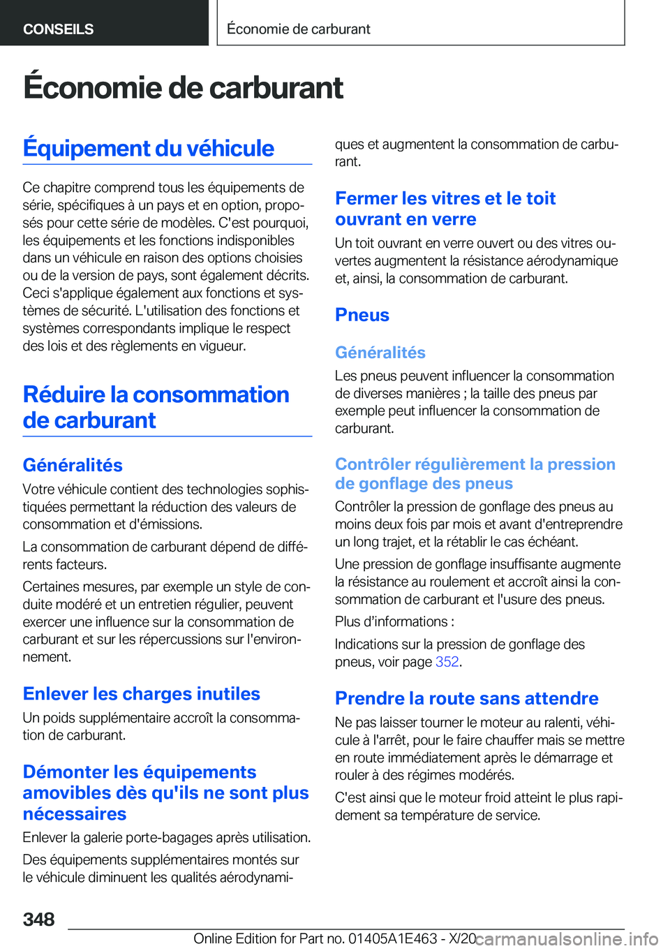 BMW M3 2021  Notices Demploi (in French) �