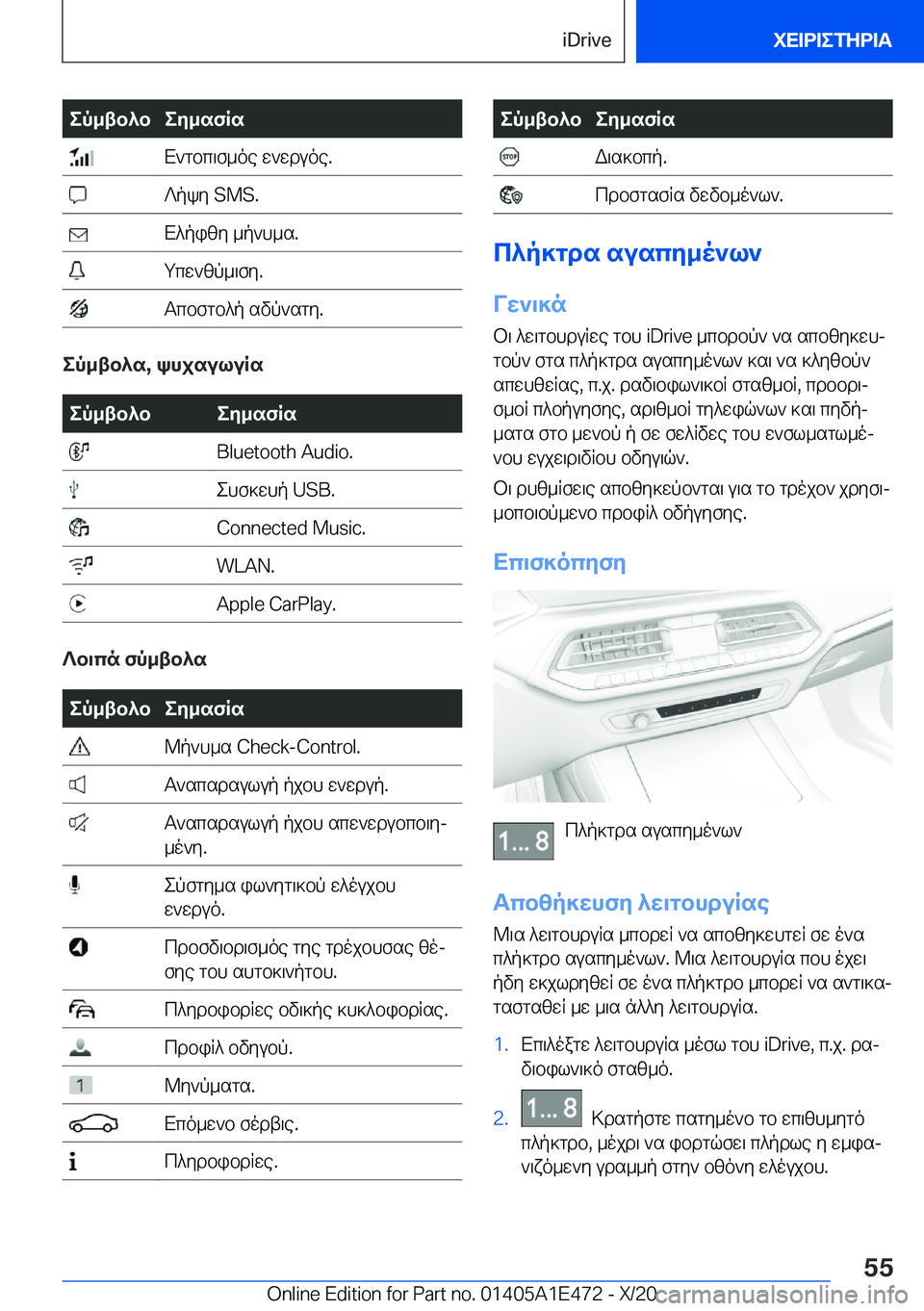 BMW M3 2021  ΟΔΗΓΌΣ ΧΡΉΣΗΣ (in Greek) ep_tb^bey_sfRs�X`gbc\f_oe�w`wduoe�.�?pky��S�M�S�.�X^pizy�_p`h_s�.�gcw`zp_\fy�.�Tcbfgb^p�svp`sgy�.
ep_tb^s�,�k