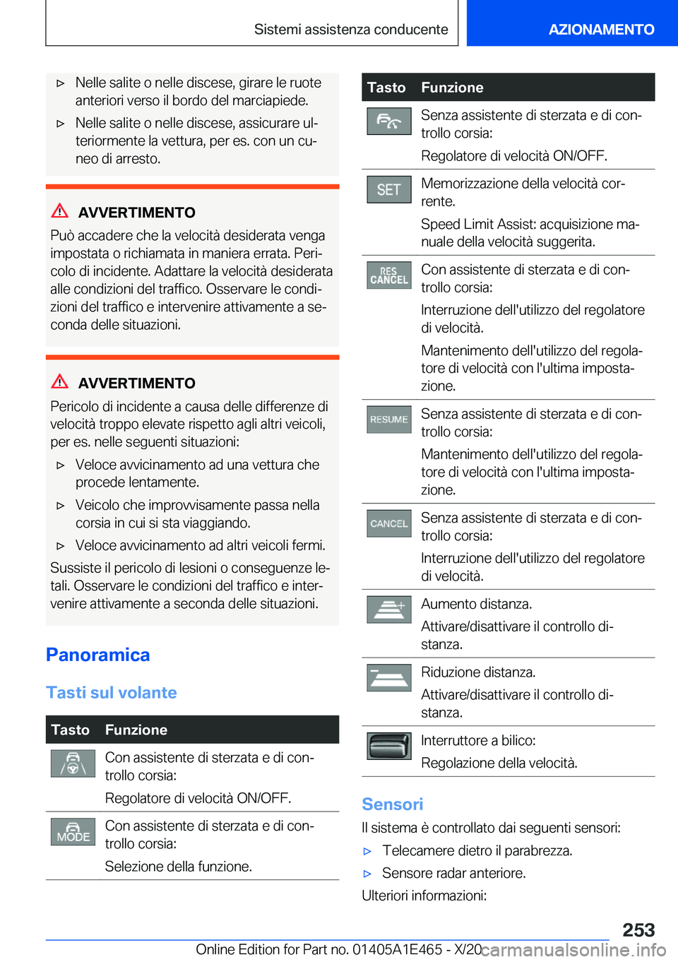 BMW M3 2021  Libretti Di Uso E manutenzione (in Italian) 'x�N�e�l�l�e��s�a�l�i�t�e��o��n�e�l�l�e��d�i�s�c�e�s�e�,��g�i�r�a�r�e��l�e��r�u�o�t�e�a�n�t�e�r�i�o�r�i��v�e�r�s�o��i�l��b�o�r�d�o��d�e�l��m�a�r�c�i�a�p�i�e�d�e�.'x�N�e�l�l�e��s�a