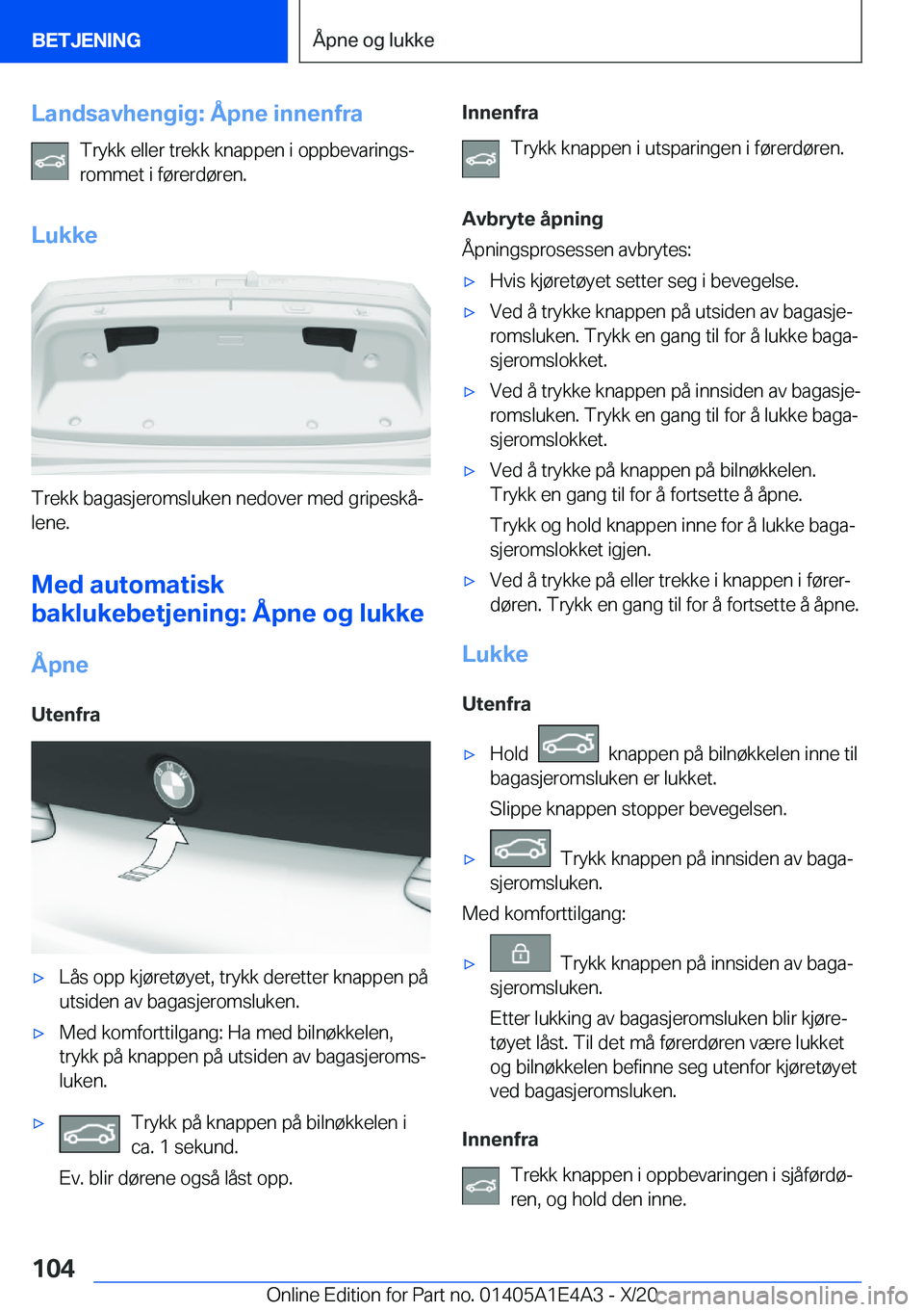 BMW M3 2021  InstruksjonsbØker (in Norwegian) �L�a�n�d�s�a�v�h�e�n�g�i�g�:��