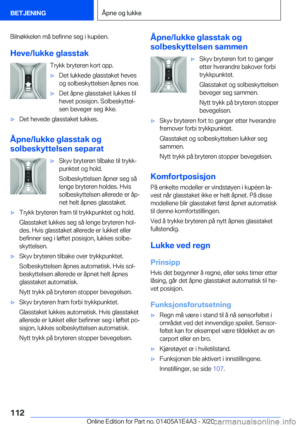 BMW M3 2021  InstruksjonsbØker (in Norwegian) �B�i�l�n�