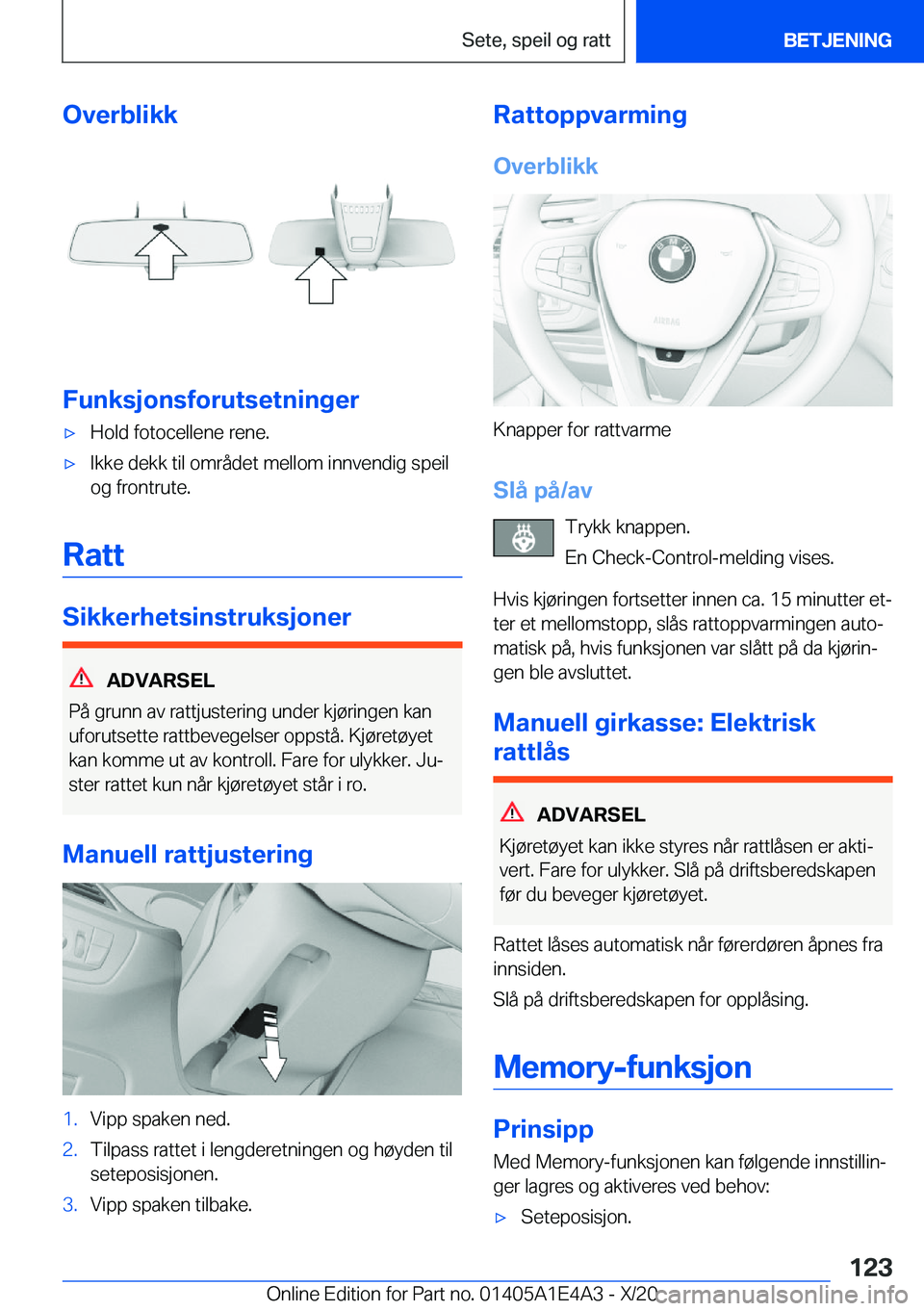 BMW M3 2021  InstruksjonsbØker (in Norwegian) �O�v�e�r�b�l�i�k�k
�F�u�n�k�s�j�o�n�s�f�o�r�u�t�s�e�t�n�i�n�g�e�r
'x�H�o�l�d��f�o�t�o�c�e�l�l�e�n�e��r�e�n�e�.'x�I�k�k�e��d�e�k�k��t�i�l��o�m�r�å�d�e�t��m�e�l�l�o�m��i�n�n�v�e�n�d�i�g�
