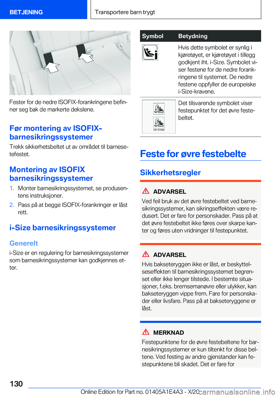 BMW M3 2021  InstruksjonsbØker (in Norwegian) �F�e�s�t�e�r��f�o�r��d�e��n�e�d�r�e��I�S�O�F�I�X�-�f�o�r�a�n�k�r�i�n�g�e�n�e��b�e�f�i�nj
�n�e�r��s�e�g��b�a�k��d�e��m�a�r�k�e�r�t�e��d�e�k�s�l�e�n�e�.
�F�