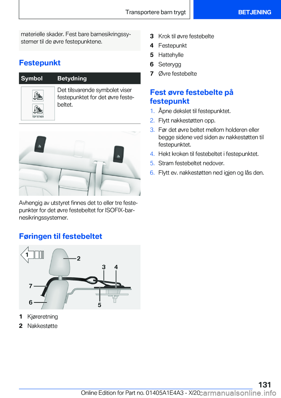 BMW M3 2021  InstruksjonsbØker (in Norwegian) �m�a�t�e�r�i�e�l�l�e��s�k�a�d�e�r�.��F�e�s�t��b�a�r�e��b�a�r�n�e�s�i�k�r�i�n�g�s�s�yj�s�t�e�m�e�r��t�i�l��d�e��